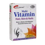کپسول مولتی ویتامین پوست مو و ناخن اس تی پی فارما 30 عددی